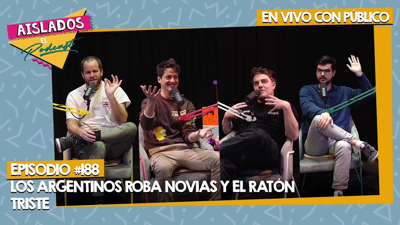 EN VIVO: Los ARGENTINOS ROBANOVIAS y el RATÓN TRISTE