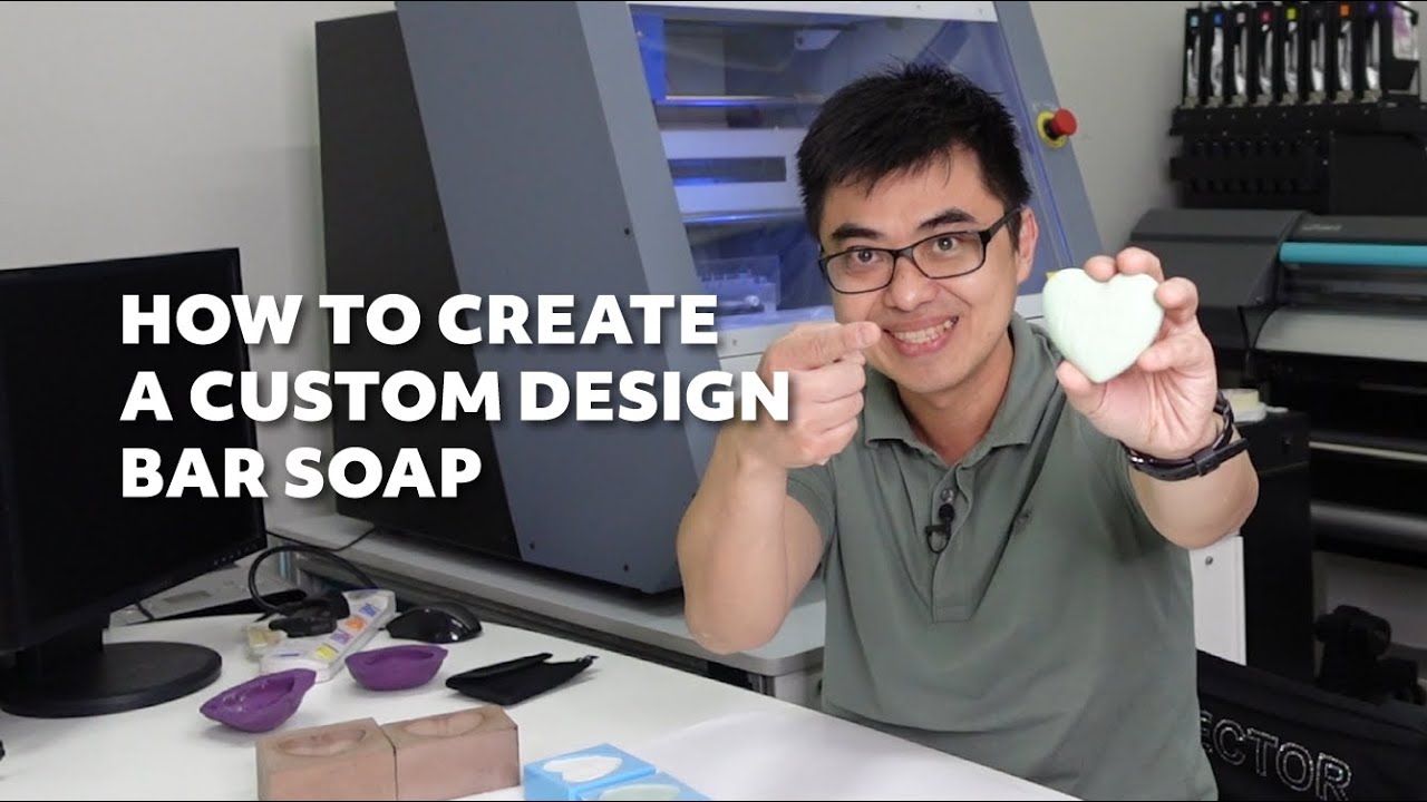 Roland MDX-50 Custom Design Bar Soap