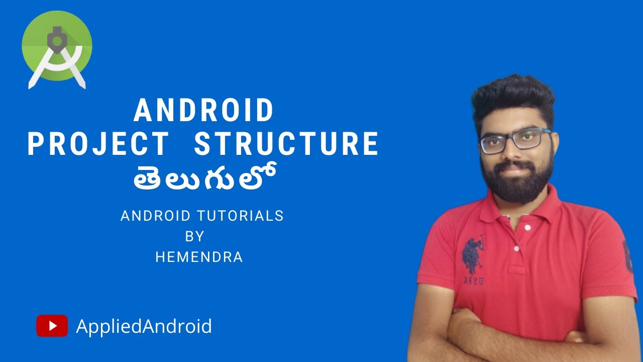 Android Project Structure || Android Tutorials In Telugu || Applied Android