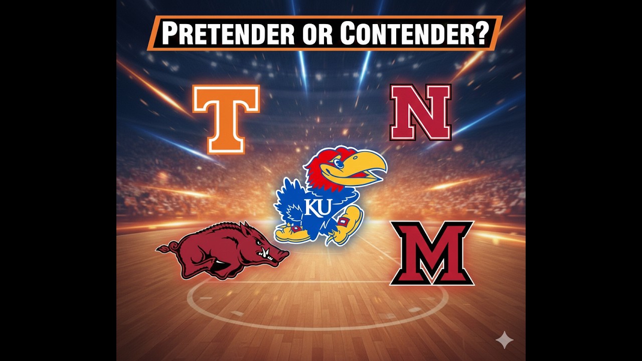 Pretenders and Contenders in College Basketball