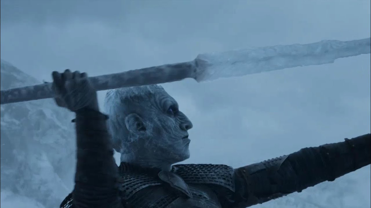 Rei da Noite Mata Viserion(Drag&atilde;o) - Got 7x06