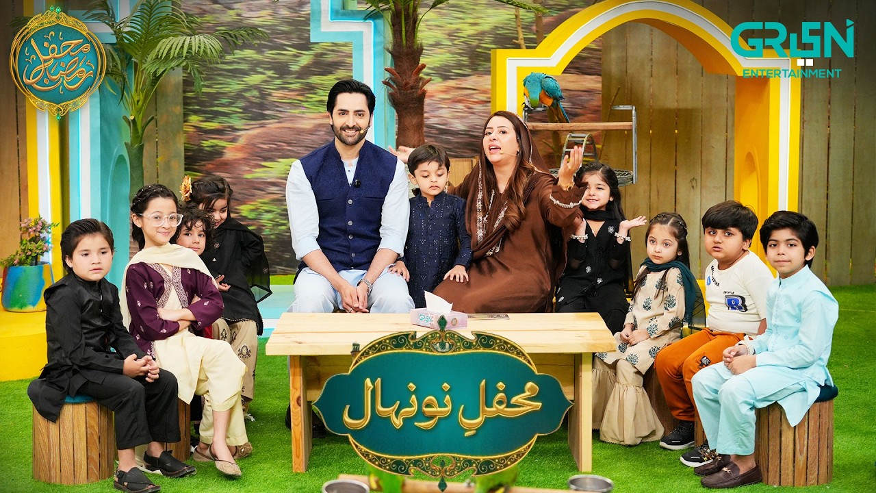 Mehfil e Nunehal Presented by K&N's | Kids Segment Day 03 | Danish Taimoor & Rabia Anum | Green TV