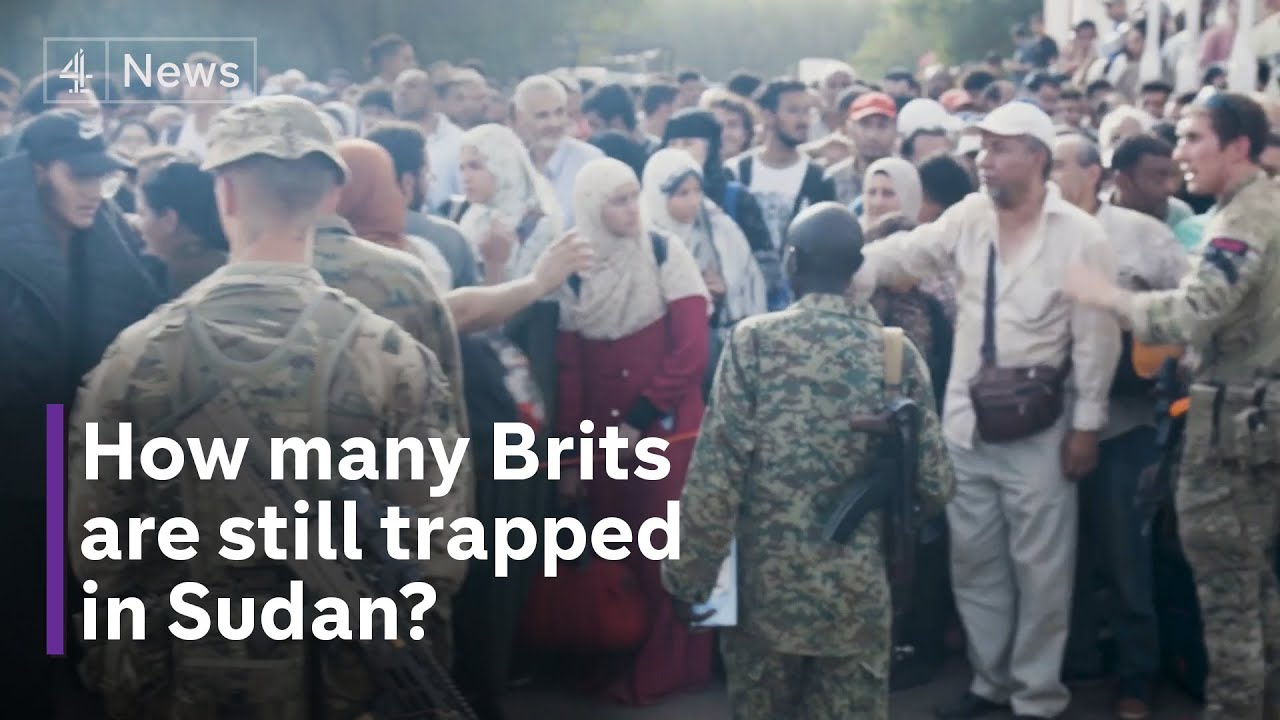 Last flights leave Khartoum - but how many British citizens are stuck in Sudan?