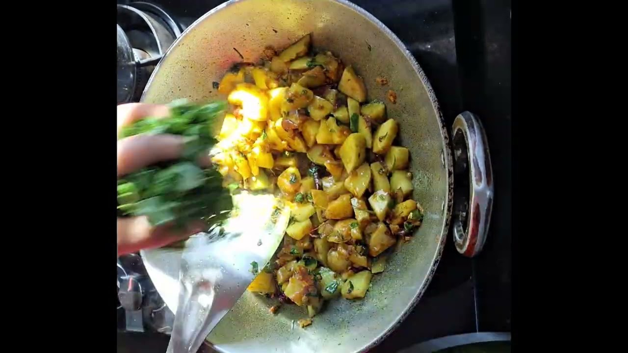 Perfect Aloo aur methi seasonal sabji🫶