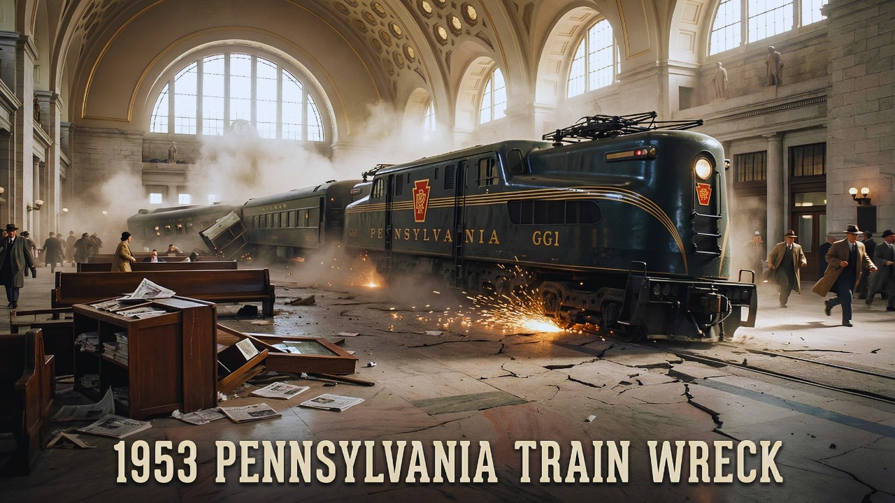 Hidden Flaw That Caused the 1953 Pennsylvania Train Wreck