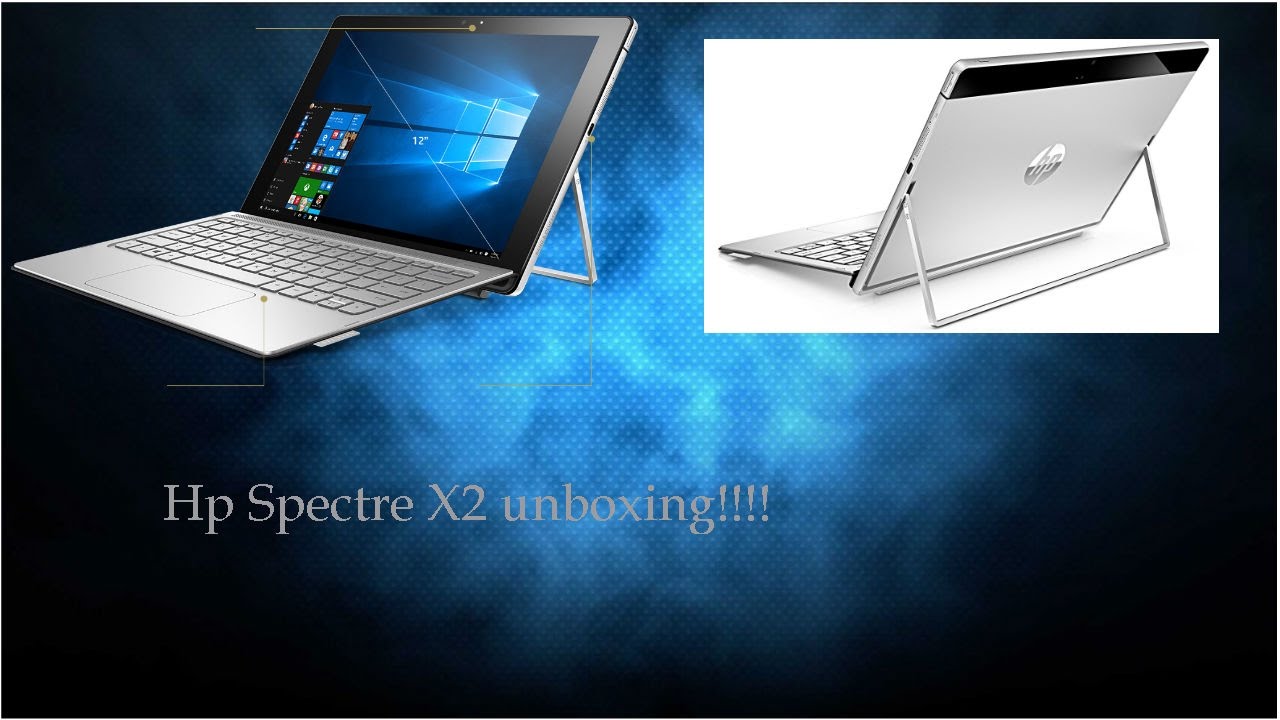 Hp spectre x2 Unboxing!!!!