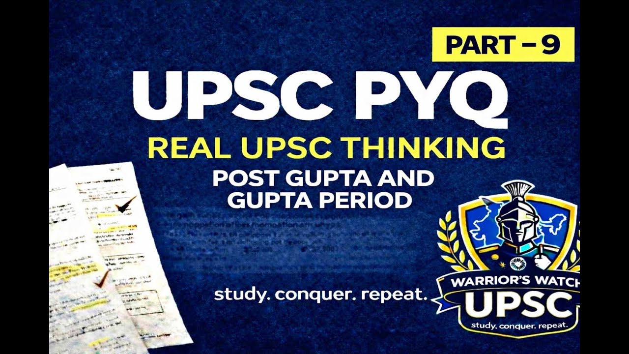 “UPSC PYQs Explained | CDS & CAPF | GS & GK | Part-9”