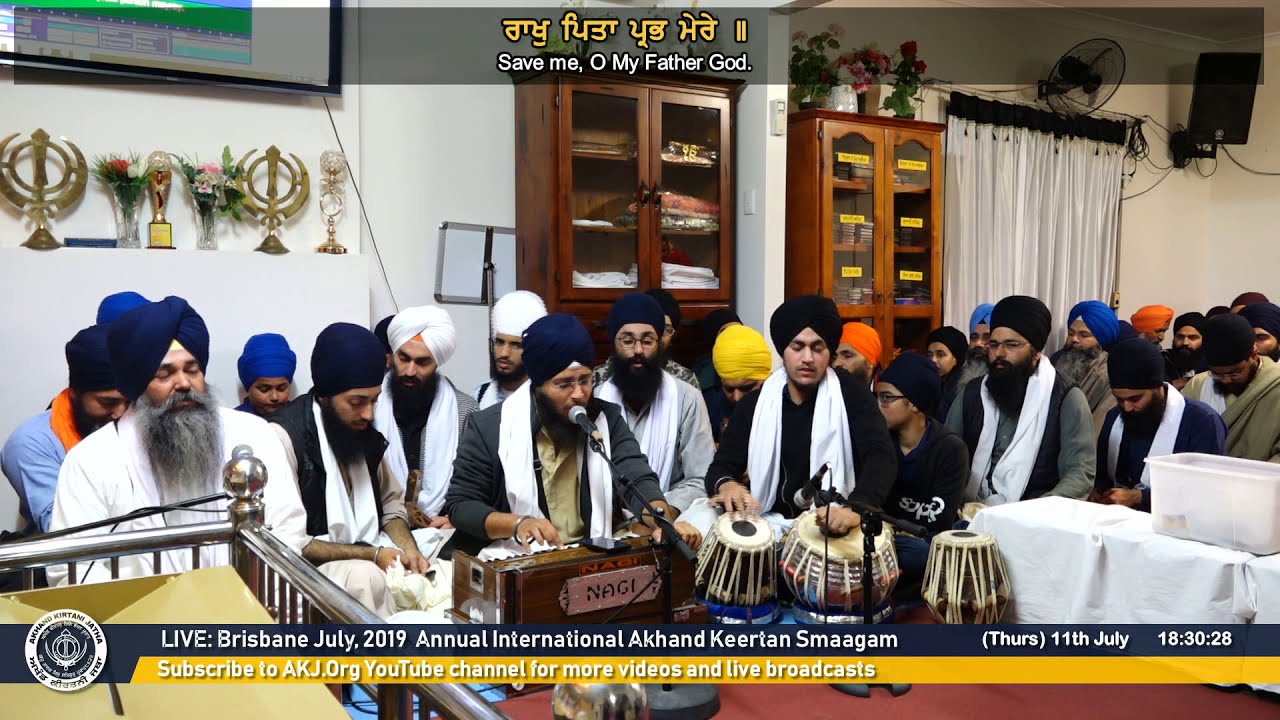 014 Brisbane July 2019 Thursday Evening - Bhai Avneet Singh Jee Kanpur