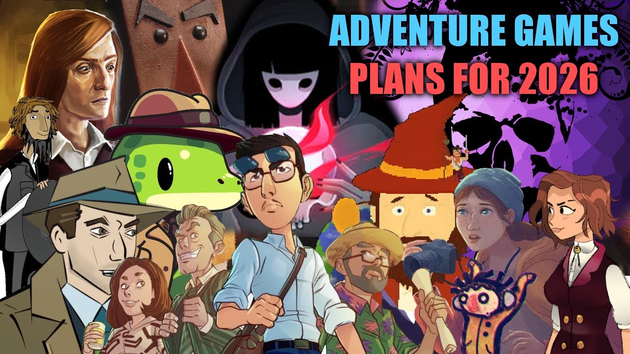 Plans of adventure games developers for 2026 (plany twórców przygodówek na 2026 - napisy PL)