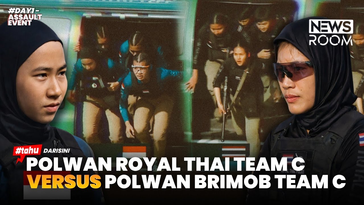 FULL POLWAN BRIMOB VS POLWAN ROYAL THAI UAE SWAT CHALLENGE - FEMALE SWAT #uaeswatchallenge2026