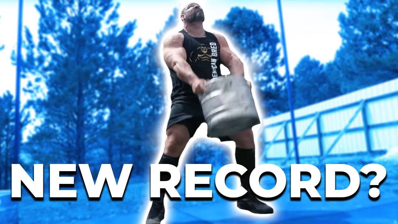 NEW KEG TOSS RECORD? | ROAD TO WORLD'S STRONGEST MAN