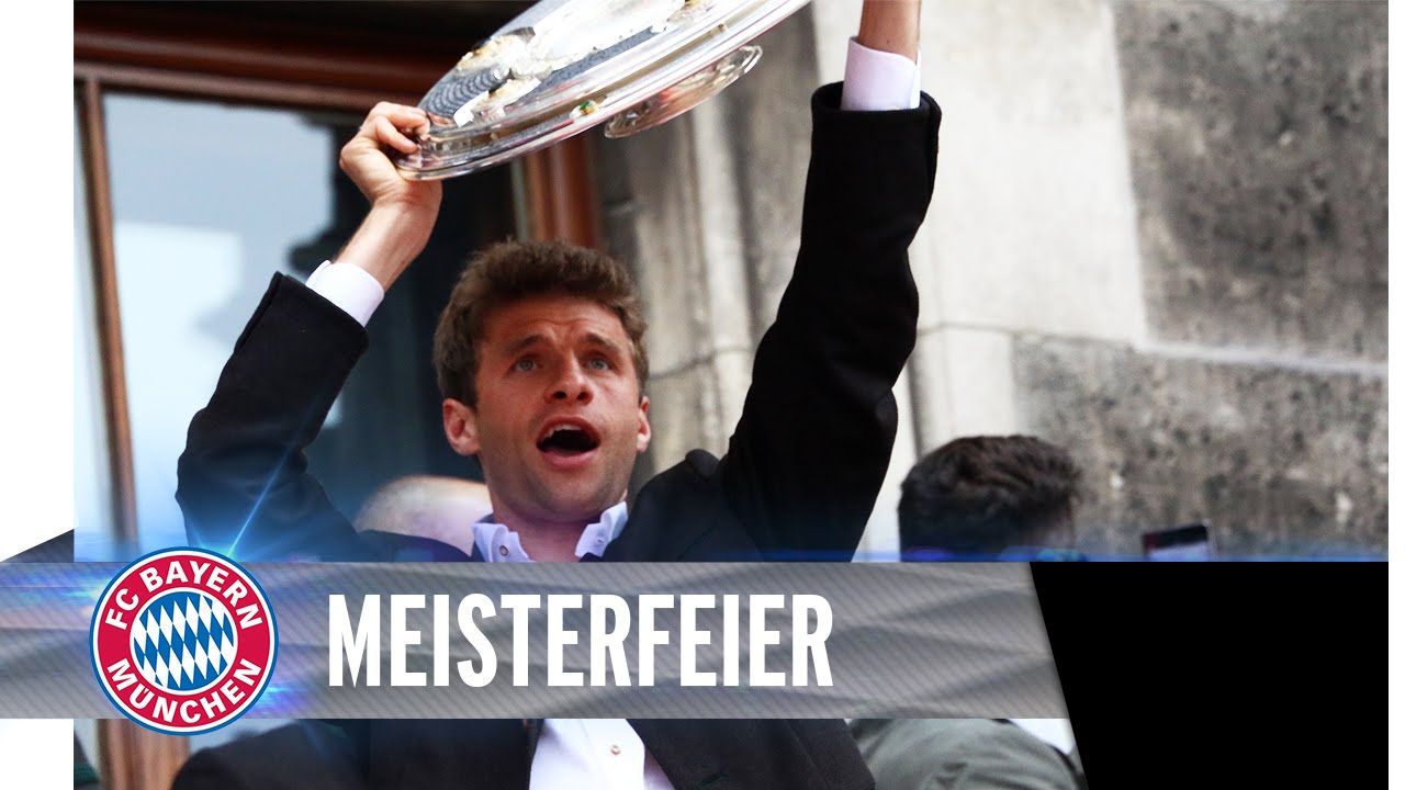 FC Bayern Meisterfeier vom Rathausbalkon | ReLive