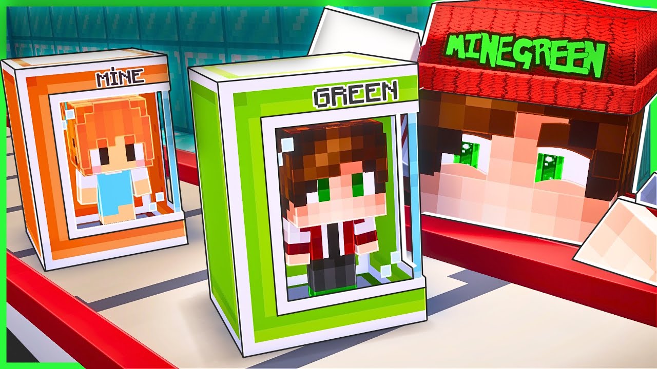 OYUNCAK FABRİKASI KURDUK | MineGreen Minecraft
