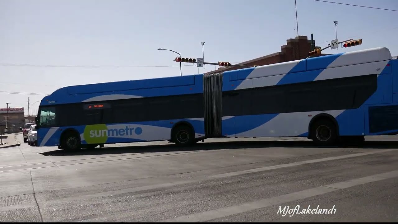 Bus Observations of El Paso, Texas (April 2022)