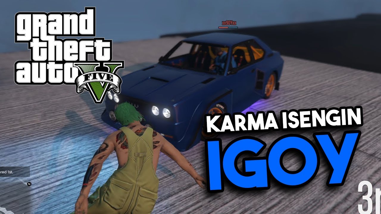 KARMA NGISENGIN IGOY - GTA 5 Indonesia Funny Moments