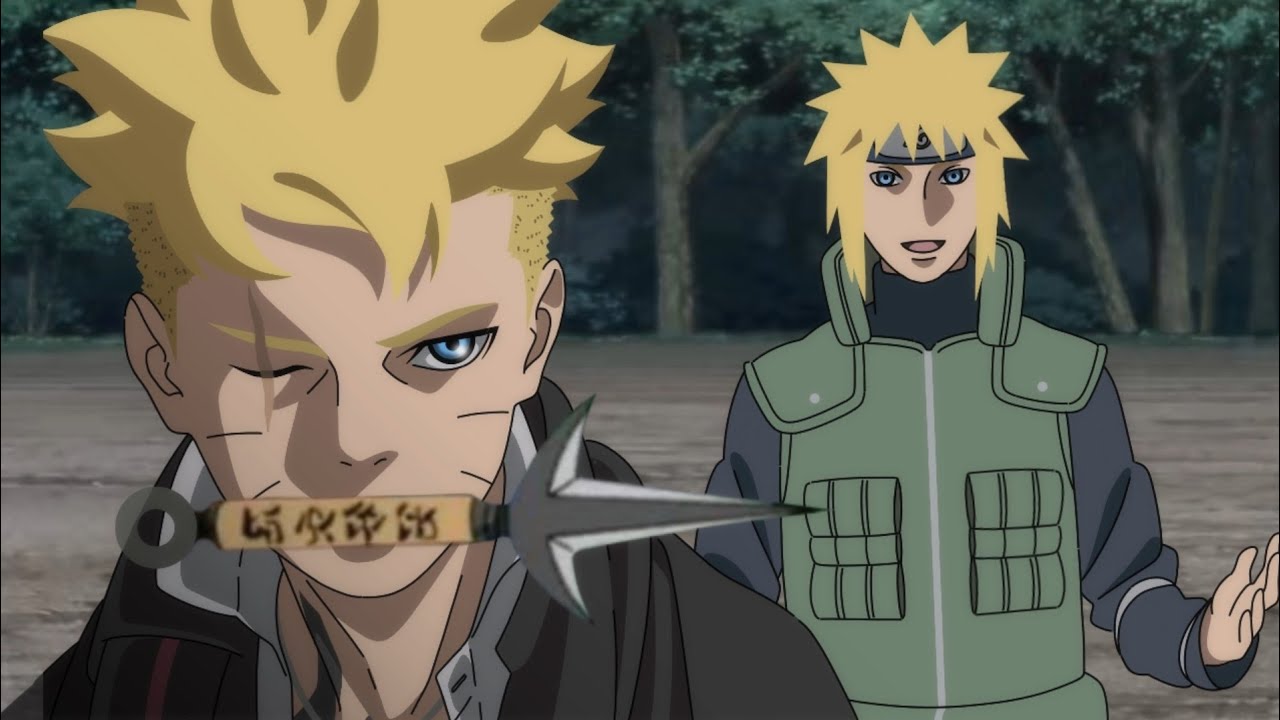 Boruto learns Hiraishin from Minato - Fan Animation