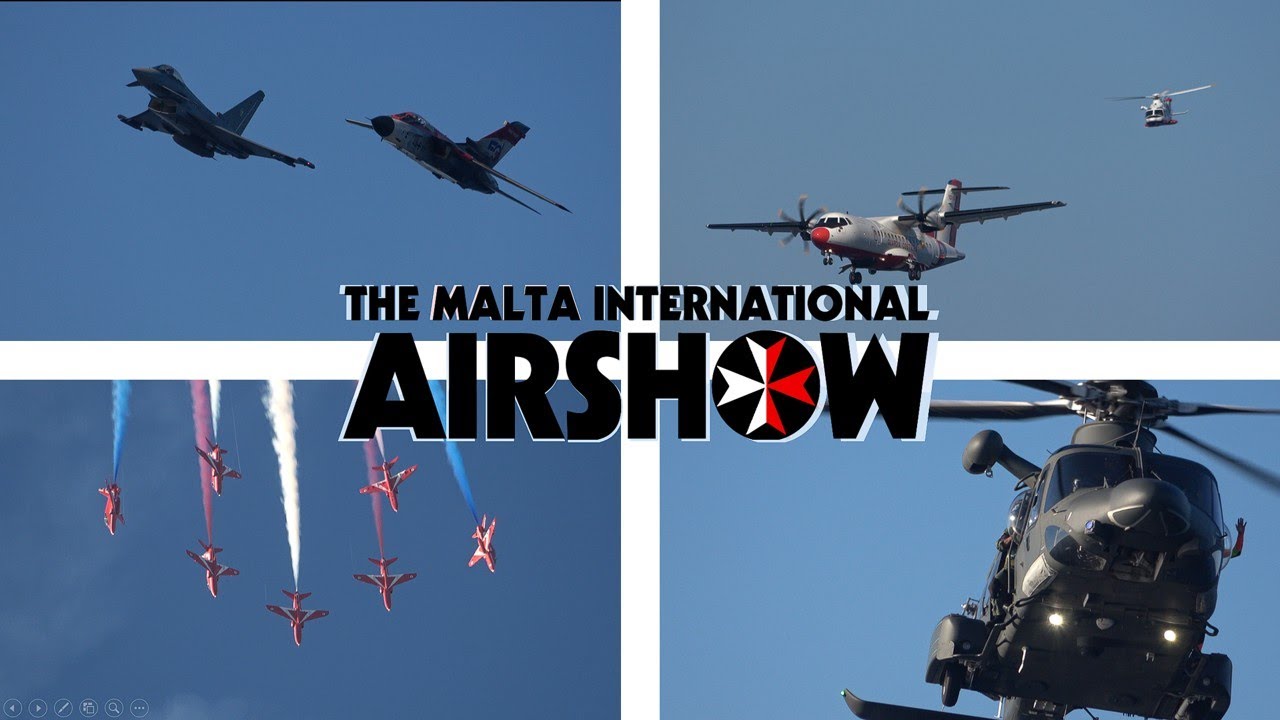MALTA INTERNATIONAL AIRSHOW 2025 | 4K Ultra HD