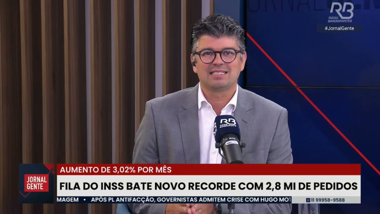 Fila do INSS ultrapassa 3 milh&otilde;es e atinge maior volume da s&eacute;rie hist&oacute;rica