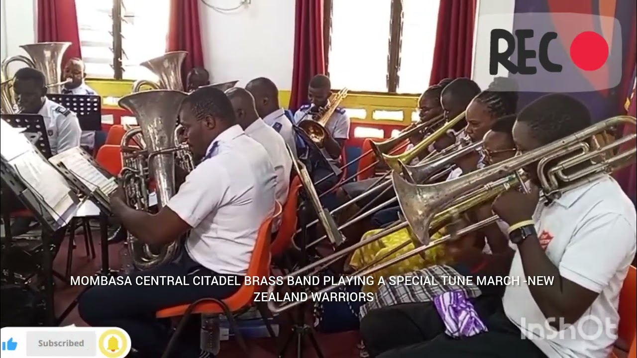 MOMNASA CENTRAL CITADEL BRASS BAND SPECIAL TUNE ZEALAND WARRIORS