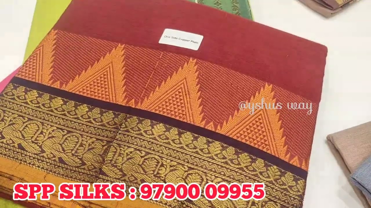 Latest Update ‼️ Cotton Sarees Collections @sppsilkscbe #trendingvideo #cottonsarees#sarees#sppsilks