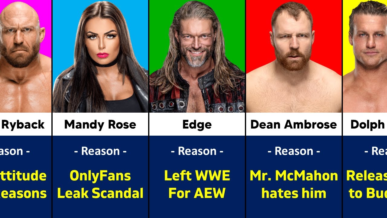 Real Reasons WWE Fired These Wrestlers