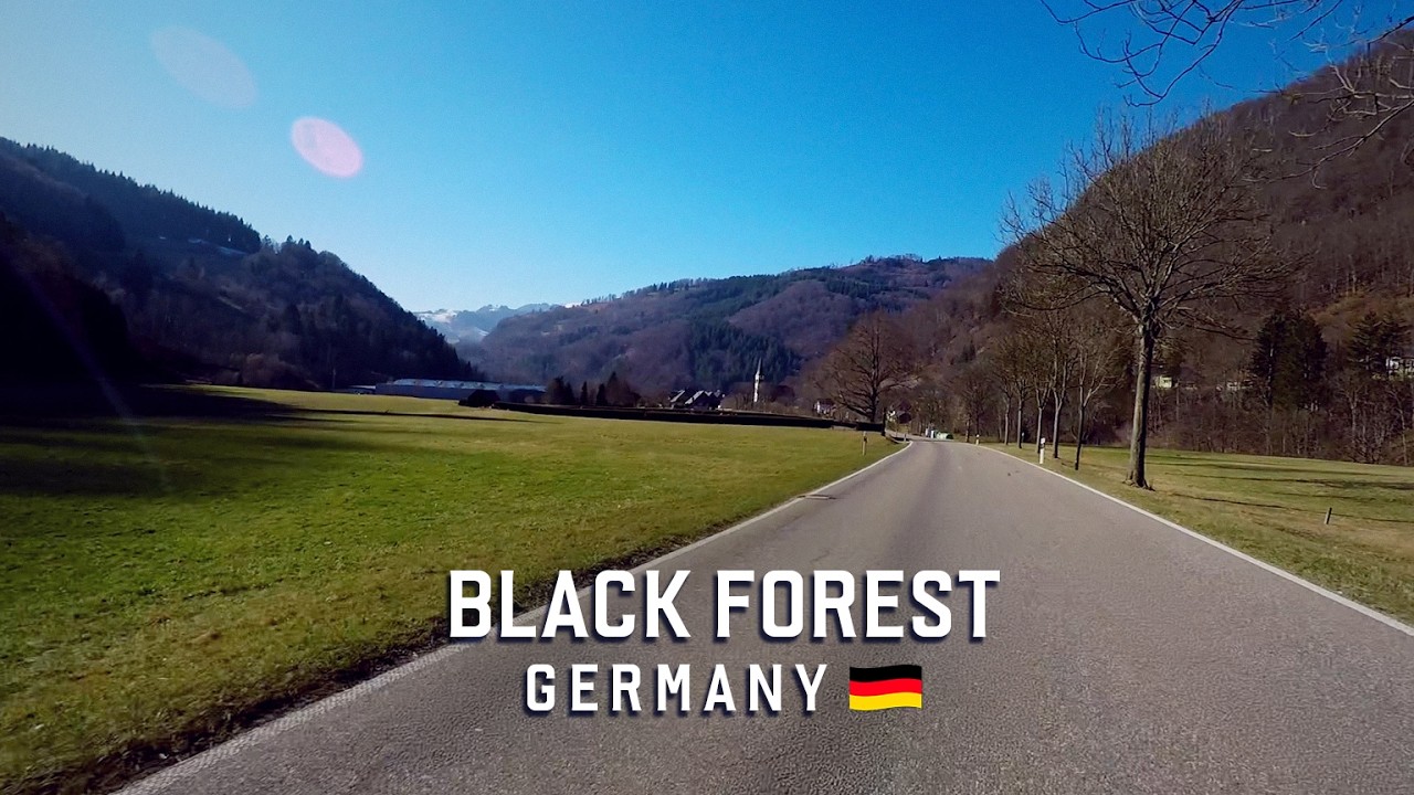 Relaxing Melodic & Deep House — Driving Through Germany’s Black Forest | 1 Hour Mix