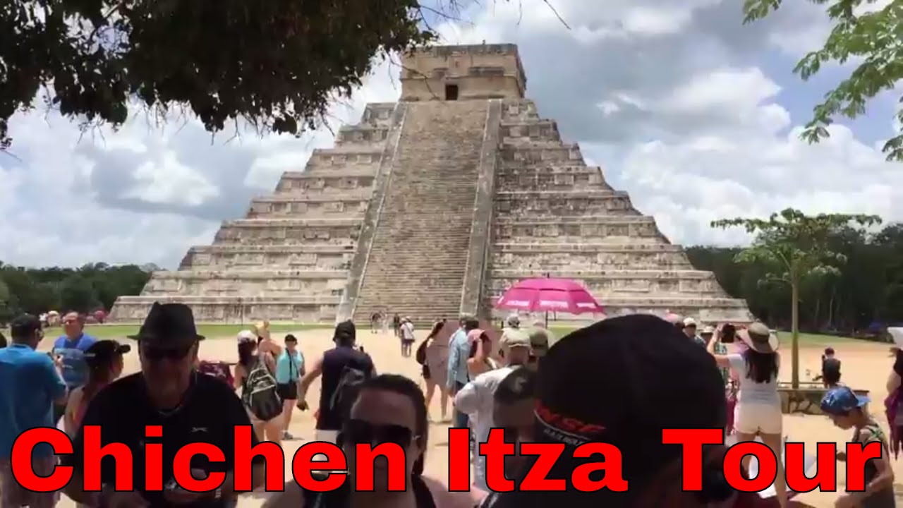 Amazing Chichen Itza Mayan Piraminds - part 1 of the tour