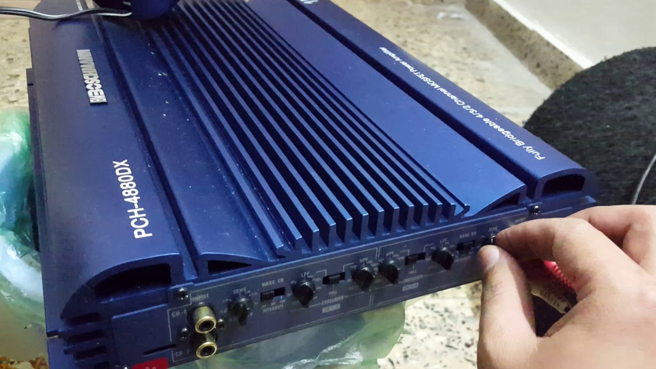 test subwoofer Pioneer 1300w and amplifier boschmann 1500w
