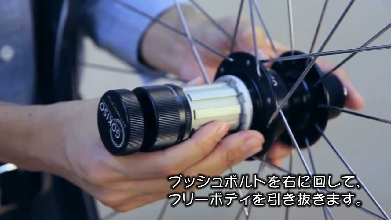 GOKISOメンテナンスツール：フリー抜き工具の使い方