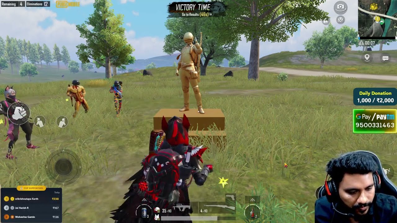 ரஜினியா பலி கொடுத்து எஸ்கேப் ஆகி, மொறட்டு கிளட்ச் போட்டாசுலே!😱🔥| PUBG Mobile Tamil
