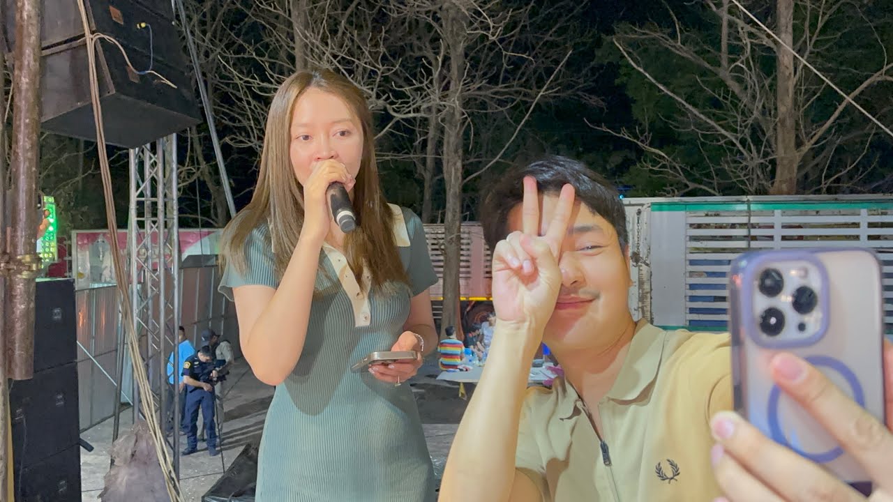 แค่สร้างภาพฮักสิไปฮอดไส🥺 ร้องสดเพราะมากๆพ่อมานั่งเป็นกำลังใจให้อิแม่แอน🅰️🅱️ 