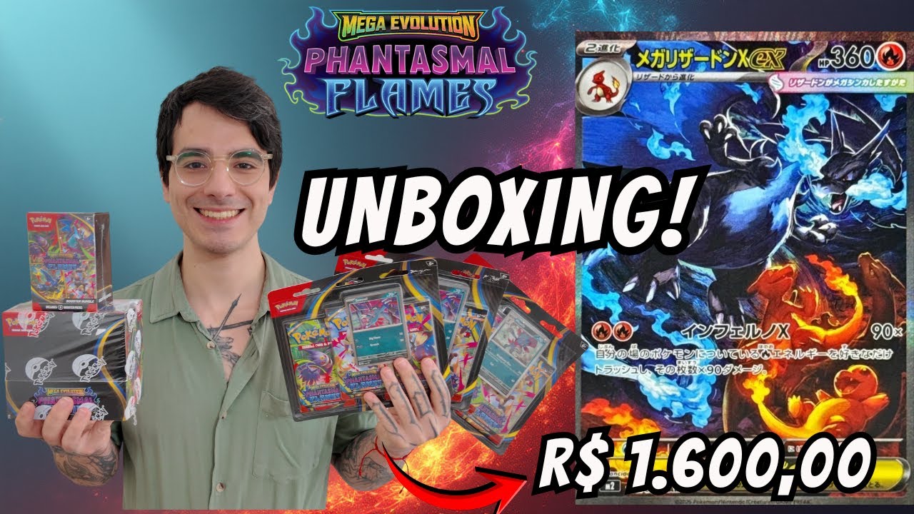 Abrindo Fogo Fantasmagórico! Tentando tirar o Charizard!