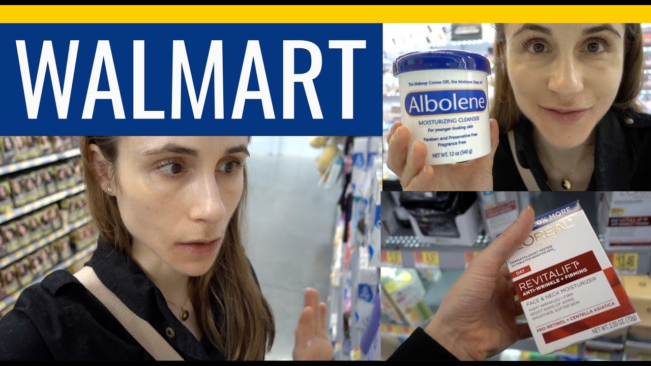 SHOP WITH ME FOR SKIN CARE AT WALMART| DR DRAY