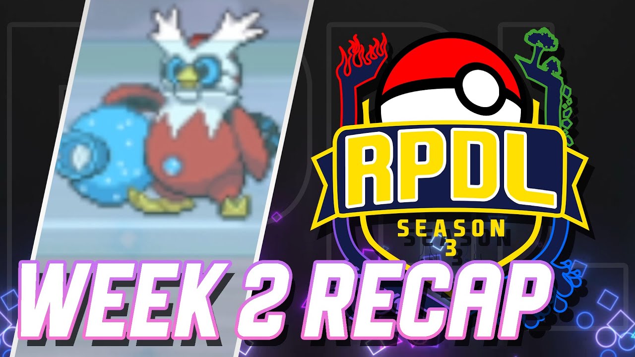 RPDL Season 3 Week 2 - Recap Show | Pokemon Draft League