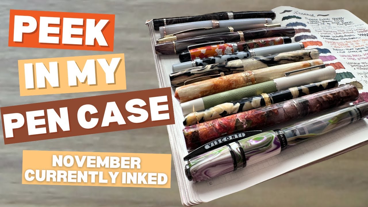 Загляните в мой пенал! НОВЫЕ Visconti, SCRIBO, Sailor Pro Gear, Leonardo и другие! Уже расписаны!
