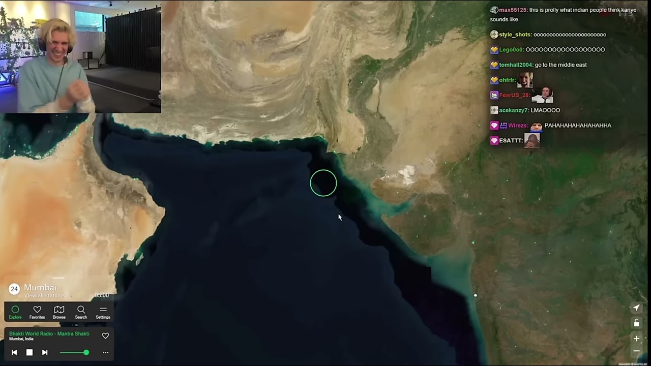 xQc listens to Indian radio.. MonkaLaugh