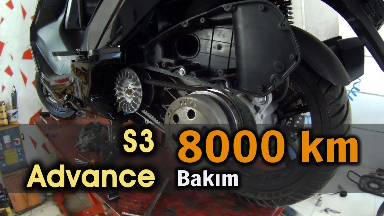 Daelim S3 Advance / 8000 Km Bakımı