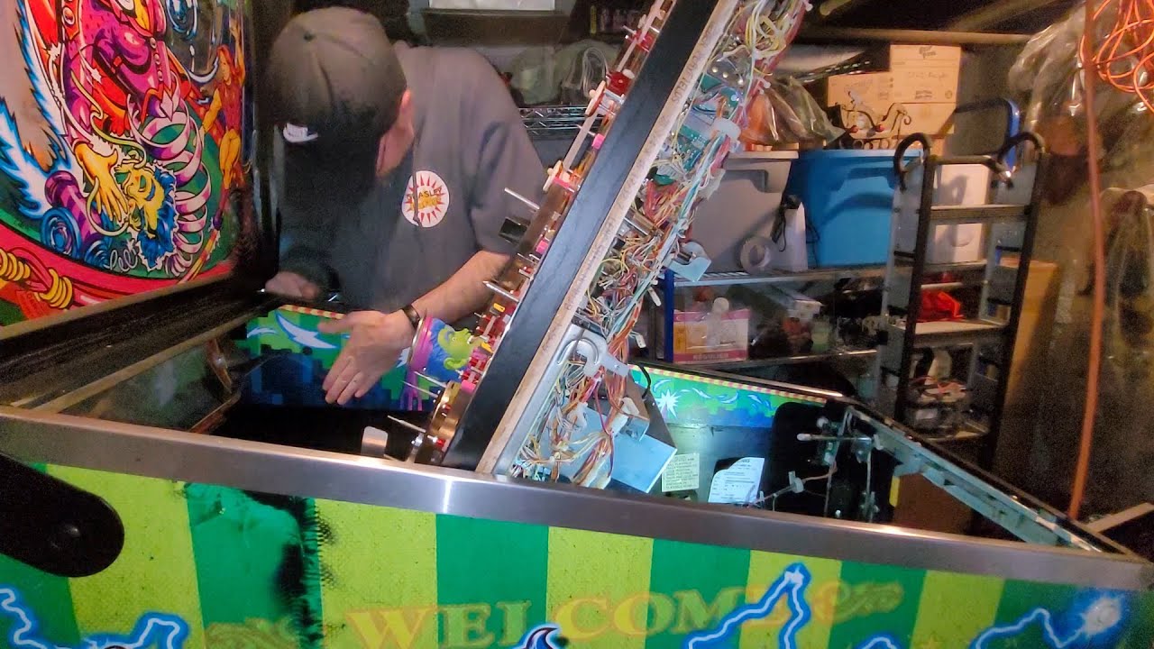 Part 4: 1997 Bally Cirqus Voltaire Project! Side Art Blades installed and more!
