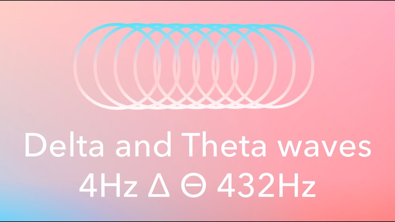 シータ波&デルタ波への誘導音楽バイノーラルビート[4Hz+432Hz] Binaural beats to induce delta and theta waves - Oowets