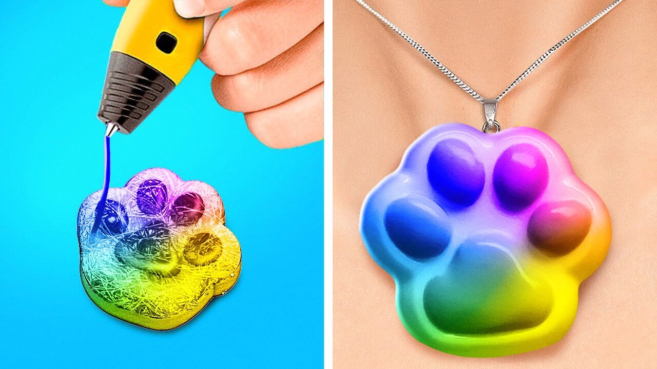 3D PEN MASTERY || Secret Hacks For Perfect Art Every Time By 123GO!GOLD