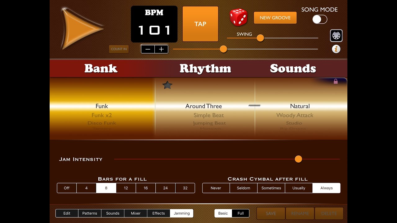 Funk Drummer, Demo for iPad, Just Soooo Funkeeee