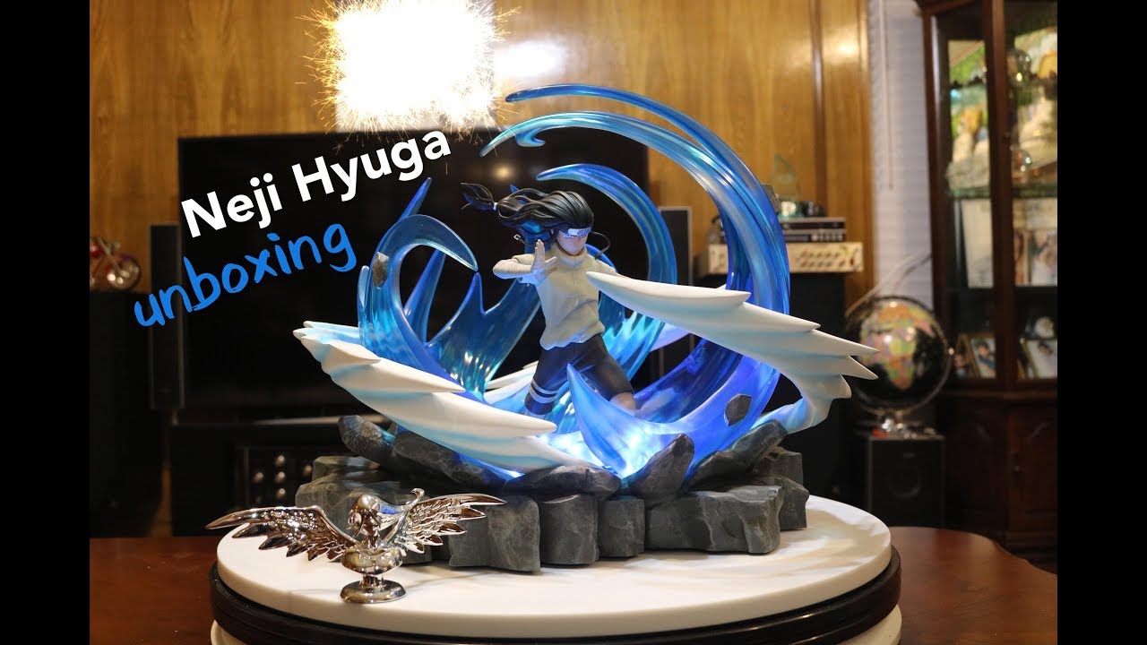 Naruto, SM Neji Hyuga Resin Statue Unboxing.