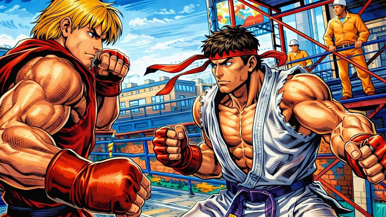 Street Fighter X Tekken║Ryu and Ken║Arcade Mode║Playthrough║1080p 60 FPS║
