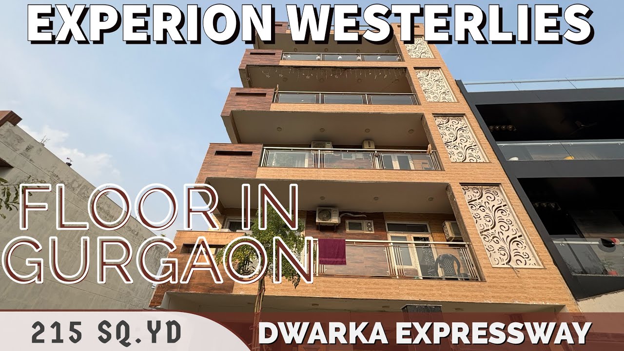 3 BHK Floor in Gurgaon ❒ 215 sq.yd ➤ Experion Westerlies Sector 108, Gurgaon Dwarka Expressway