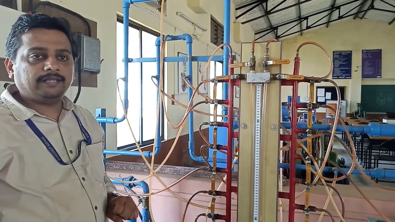 Minor loss Experiment Fluid Mechanic Lab