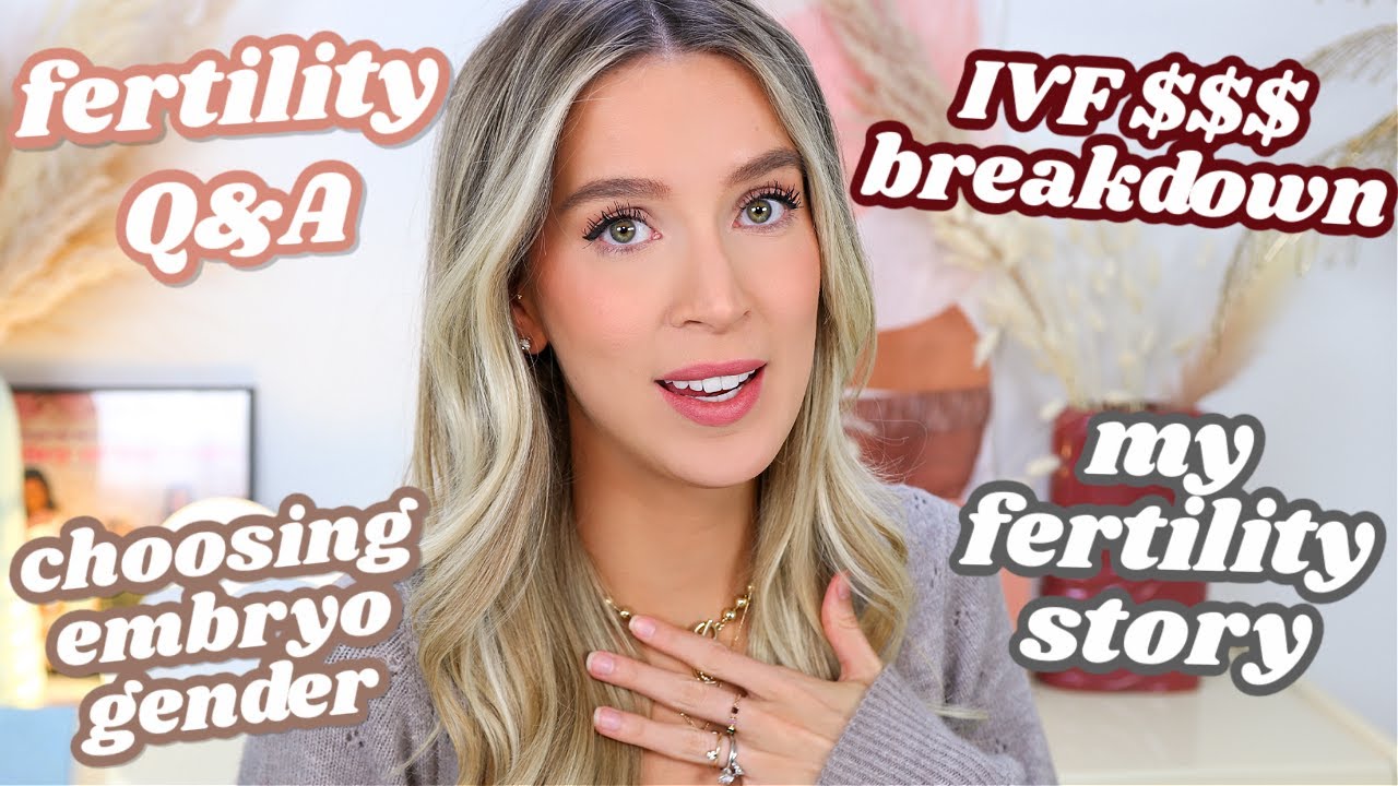 CHOOSING EMBRYO GENDER? IVF COST? FERTILITY Q&A | leighannsays