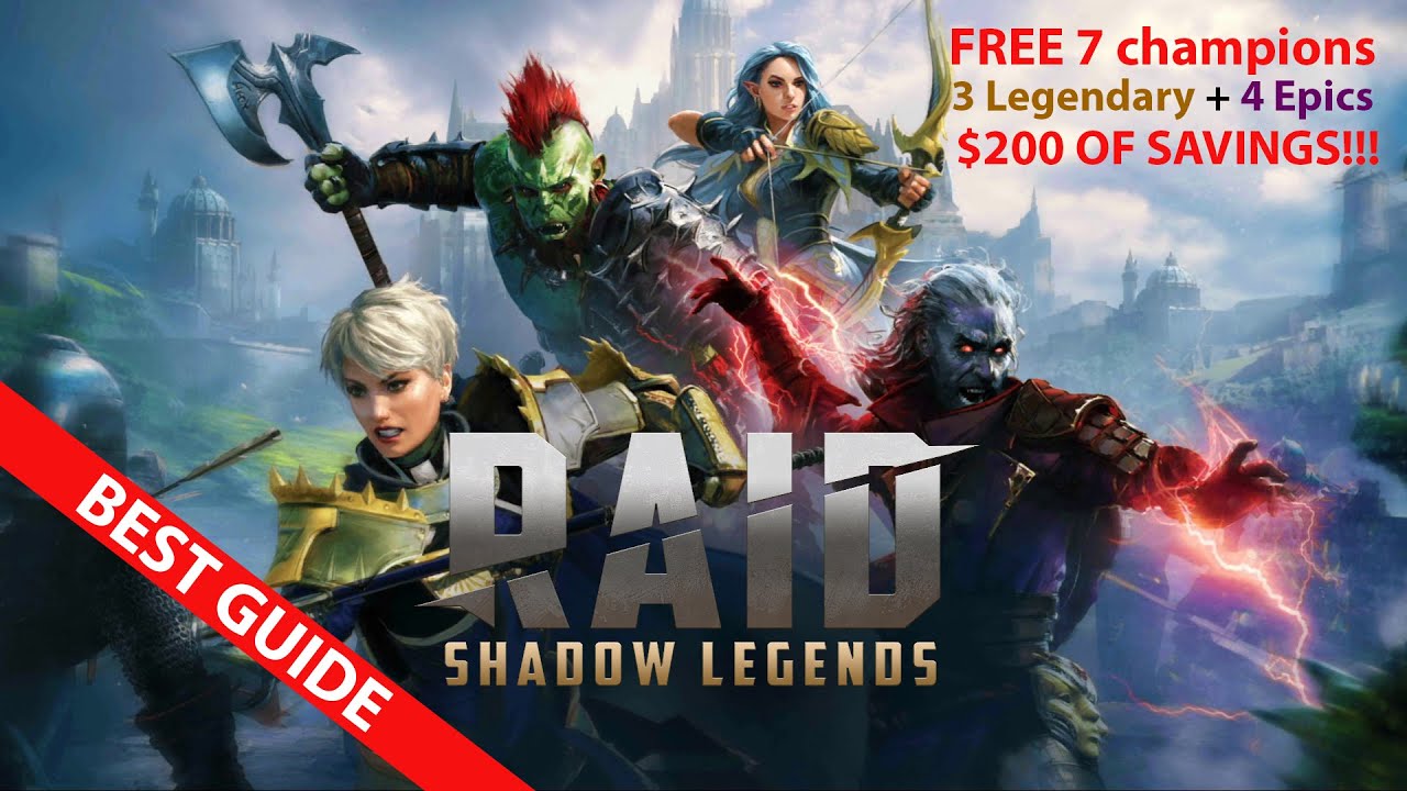 How to register free best 2026 account in Raid: Shadow Legends | $200 saving in Shadow Legends guide