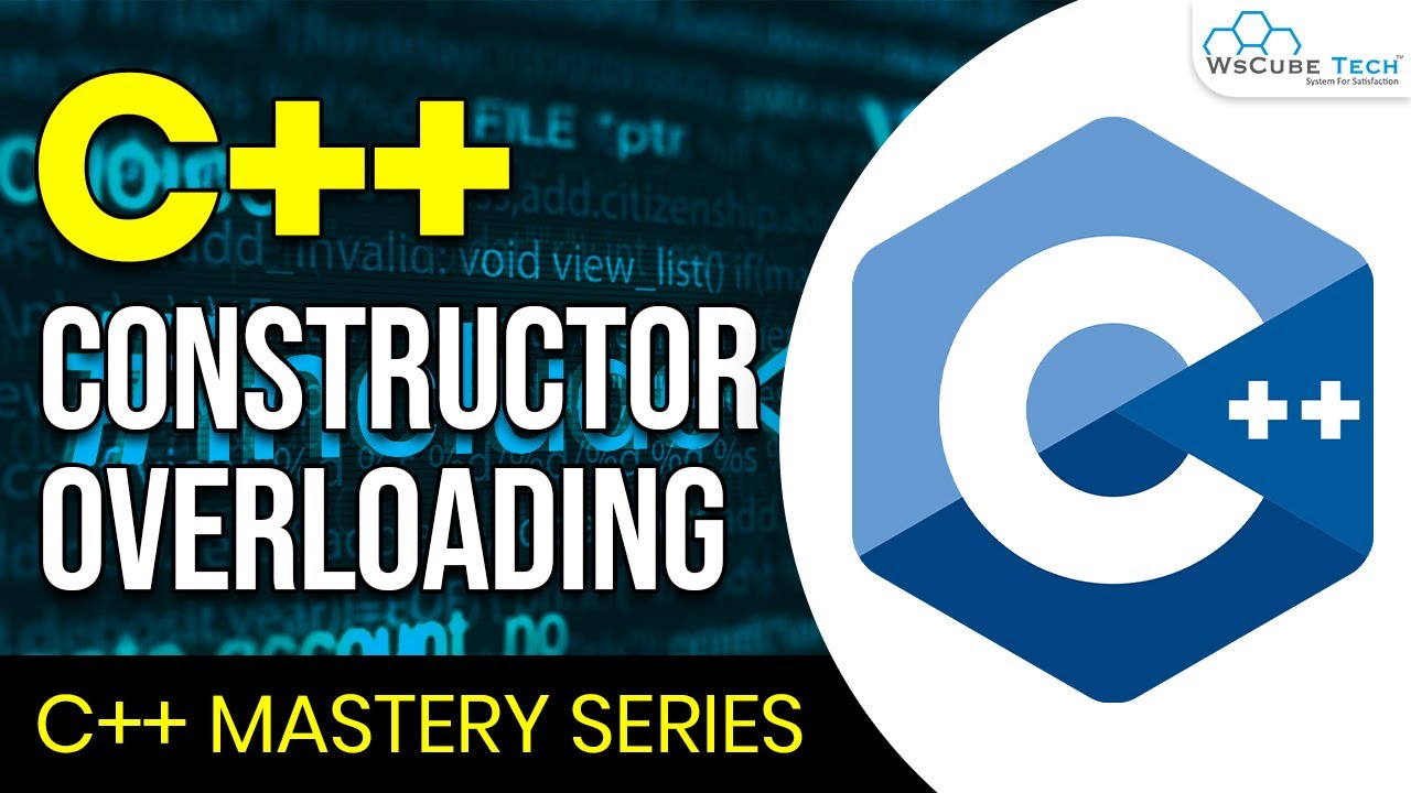 C++ Constructor Overloading in Hindi (With Examples) | Learn C++ Programming