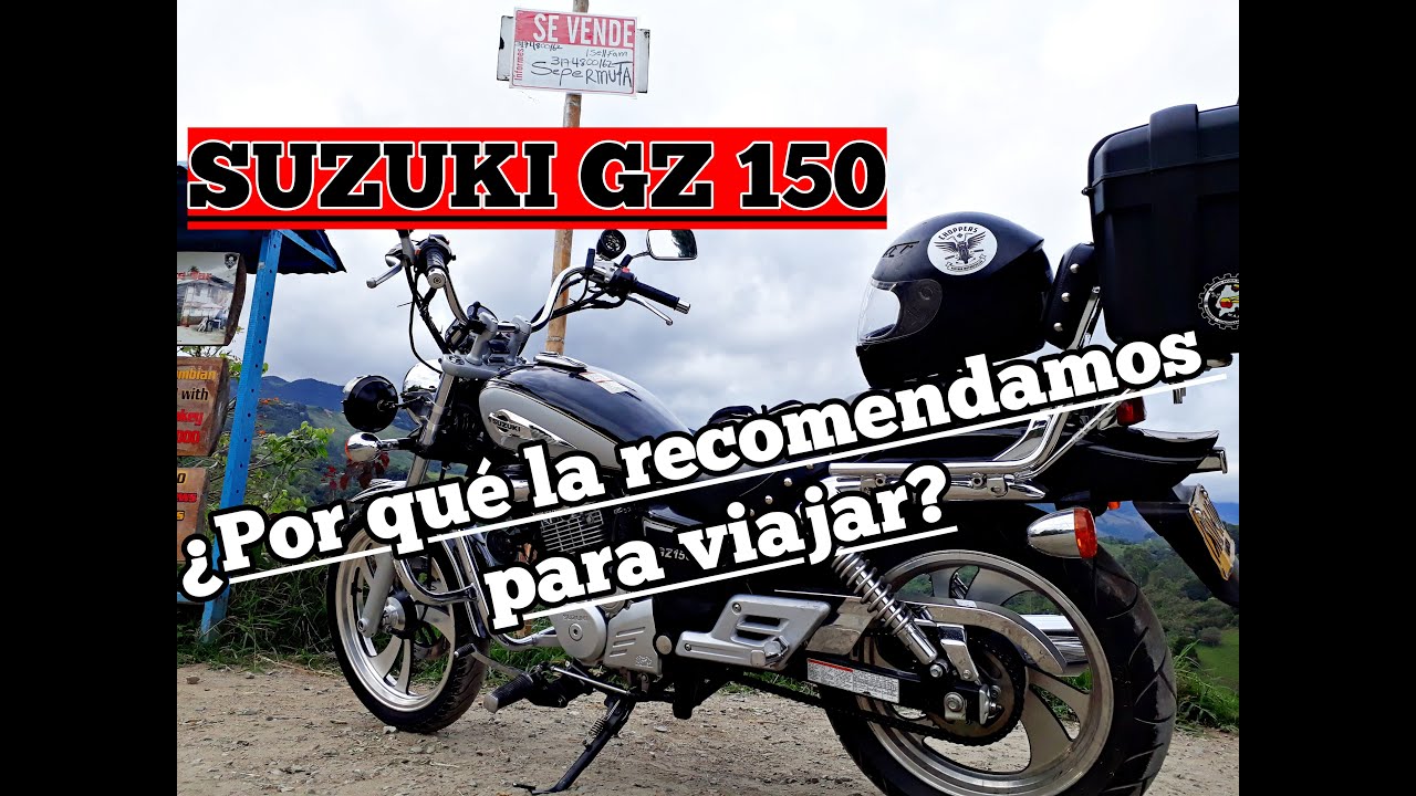 SUZUKI GZ  150| ¿POR QUÉ LA RECOMENDAMOS PARA VIAJAR?| TODOS SUS DETALLES|