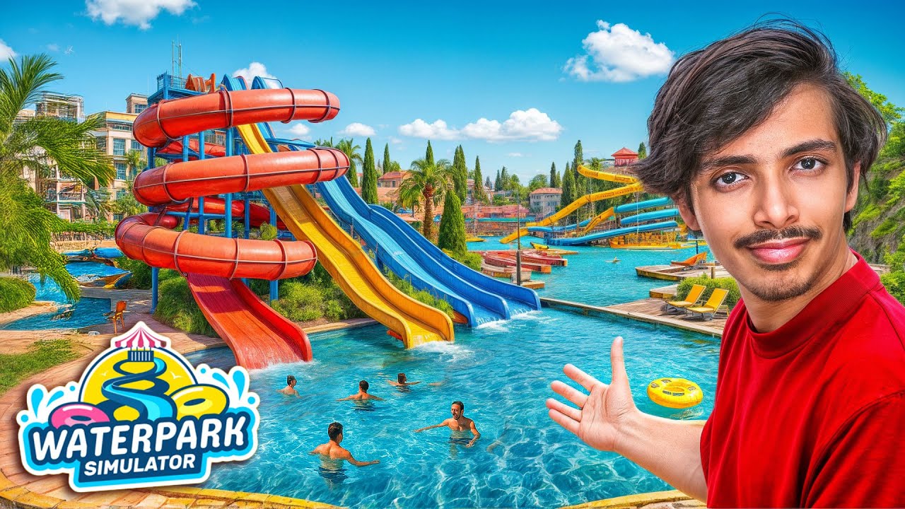 BUILDING A WATERPARK! | Waterpark Simulator